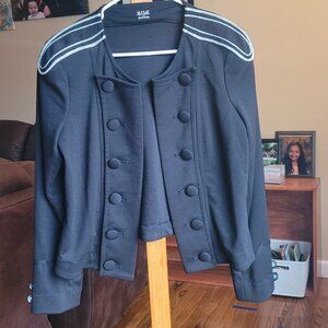 A.N.A Black Jacket Military Style
